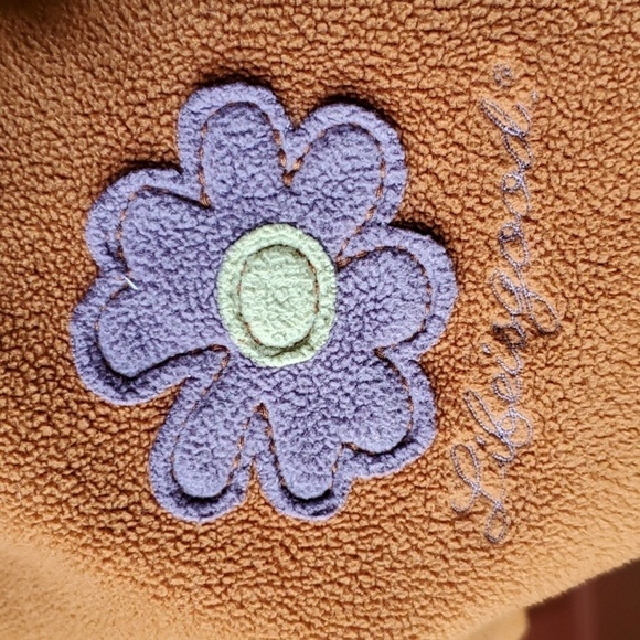 Life is Good brown 1/4 zip 2 side pockets Daisy Sz Medium - Picture 4 of 11